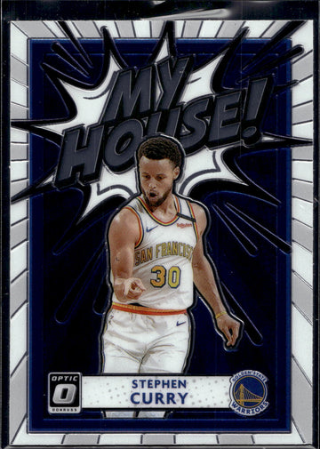2020-21 Donruss Optic #5 Stephen Curry My House