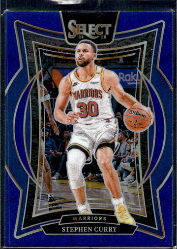 2024-25 Panini Select #7 Stephen Curry Blue (Retail)