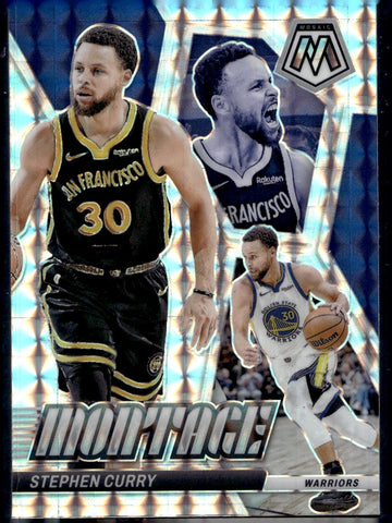 2023-24 Panini Mosaic #25 Stephen Curry Montage Mosaic