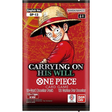One Piece Card Game: Carrying On His Will - Booster Pack (OP-13)