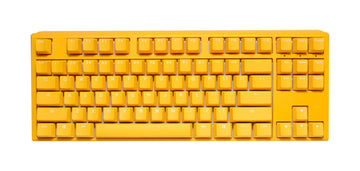 Ducky Yellow One 3 TKL Hotswap RGB Double Shot PBT QUACK Mechanical Keyboard