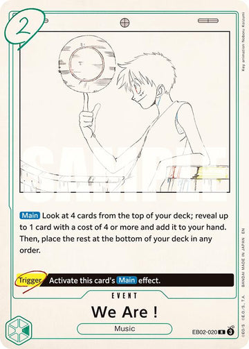 We Are! - EB02-020 - (Extra Booster: Anime 25th Collection)