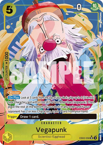 Vegapunk (Alternate Art) [EB-02] - Near Mint