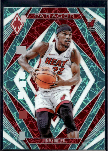 2023-24 Panini Phoenix #11 Jimmy Butler Paragon Phoenix Teal Lazer