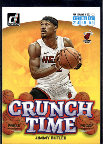 2022-23 Donruss #12 Jimmy Butler Crunch Time