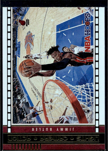 2021-22 Hoops #12 Jimmy Butler Lights Camera Action