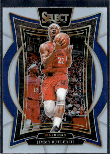 2024-25 Panini Select #34 Jimmy Butler III Silver Prizm