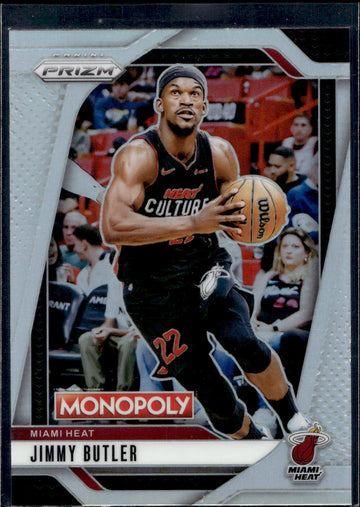 2024-25 Panini Prizm Monopoly #28 Jimmy Butler Silver Prizms