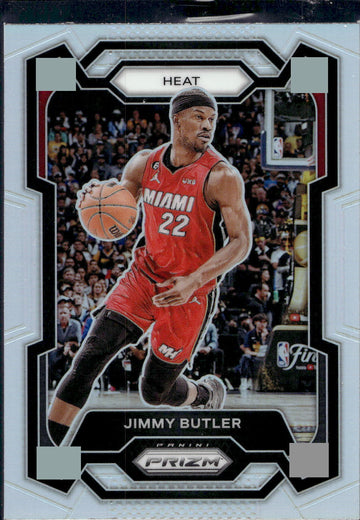 2023-24 Panini Prizm #118 Jimmy Butler Prizms Silver