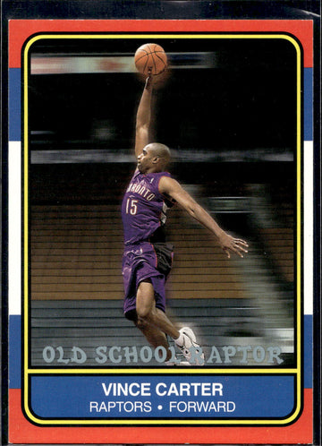 2000-01 Fleer Tradition #NNO Vince Carter Vince Carter: Old School Raptor