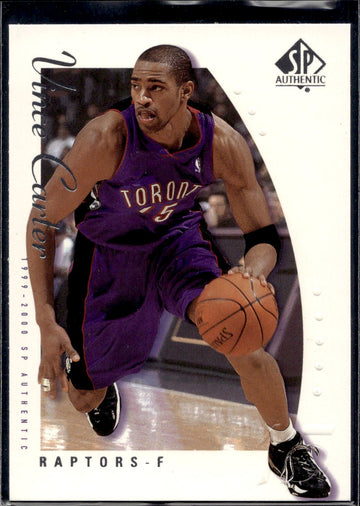 1999-00 SP Authentic #79 Vince Carter
