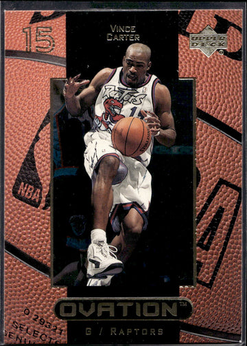 1999-00 Upper Deck Ovation #53 Vince Carter