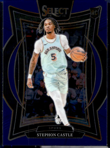 2024-25 Panini Select #72 Stephon Castle Blue (Retail)