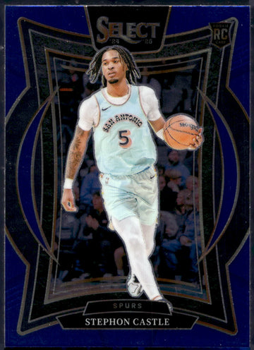 2024-25 Panini Select #72 Stephon Castle Blue (Retail)