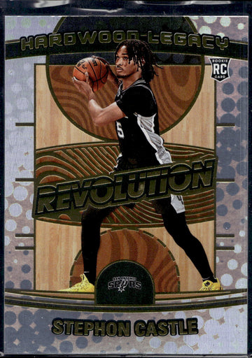 2024-25 Panini Revolution #24 Stephon Castle Hardwood Legacy