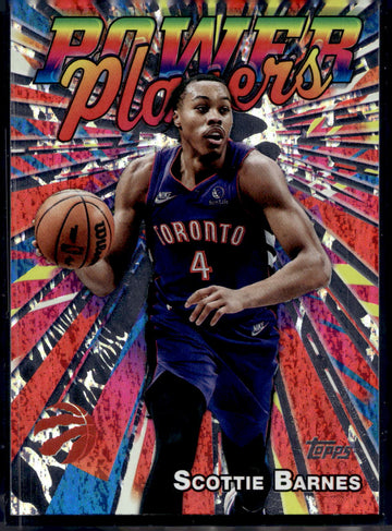 2025-26 Topps #PP-9 Scottie Barnes Power Players