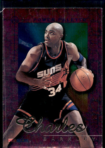 1995-96 Hoops #10 Charles Barkley Power Palette