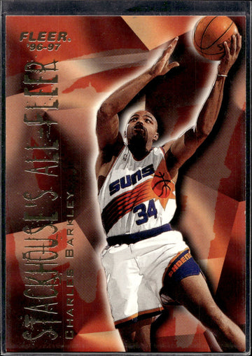 1996-97 Fleer #1 Charles Barkley Stackhouse's All-Fleer