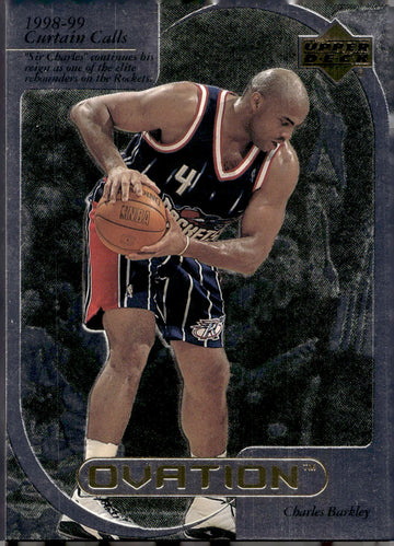 1999-00 Upper Deck Ovation #CC8 Charles Barkley Curtain Calls