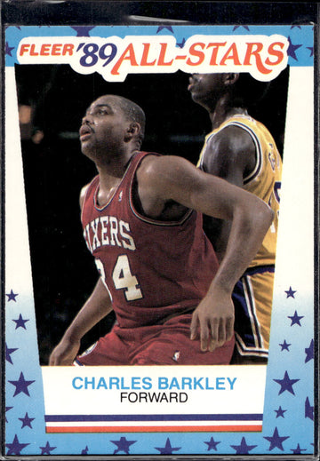 1989-90 Fleer #4 Charles Barkley Stickers