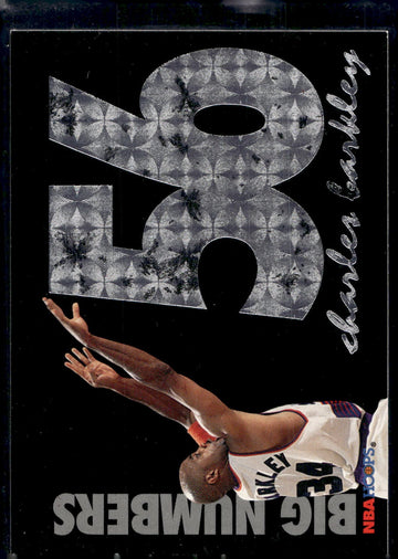 1994-95 Hoops #BN12 Charles Barkley Big Numbers