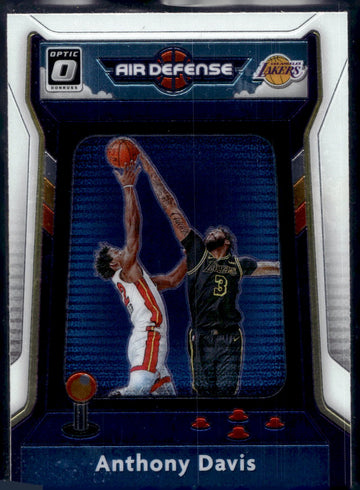 2020-21 Donruss Optic #5 Anthony Davis Air Defense