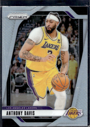 2024-25 Panini Prizm #195 Anthony Davis Prizms Silver