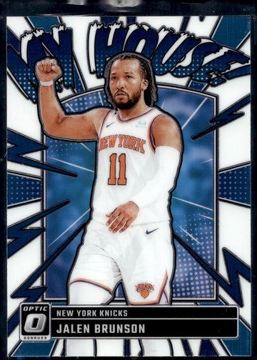 2024-25 Donruss Optic #12 Jalen Brunson My House