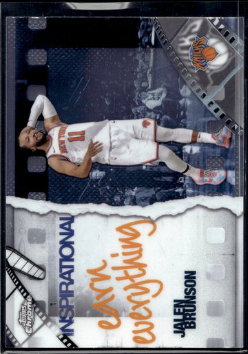 2025-26 Topps Chrome #IP-12 Jalen Brunson Inspirational