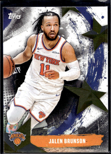 2025-26 Topps #SA-10 Jalen Brunson Stars of the NBA