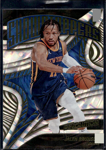 2024-25 Panini Revolution #15 Jalen Brunson Showstoppers Fractal