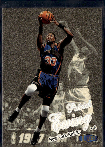 1997-98 Ultra #63G Patrick Ewing Gold Medallion