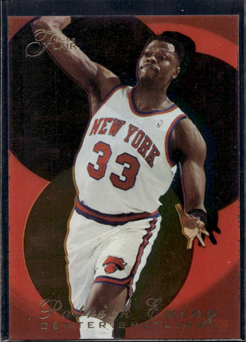 1995-96 Flair #2 Patrick Ewing Center Spotlight