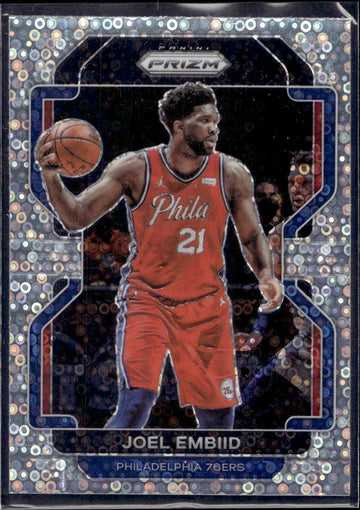 2021-22 Panini Prizm #176 Joel Embiid Fast Break