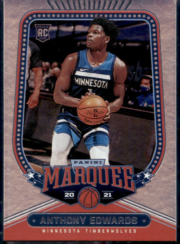 2020-21 Panini Chronicles #254 Anthony Edwards Pink