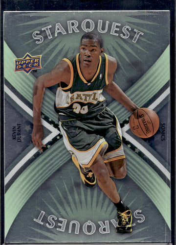 2008-09 Upper Deck First Edition #SQ-9 Kevin Durant StarQuest Green