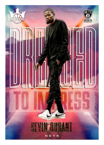 2019-20 Panini Court Kings #7 Kevin Durant Dressed to Impress