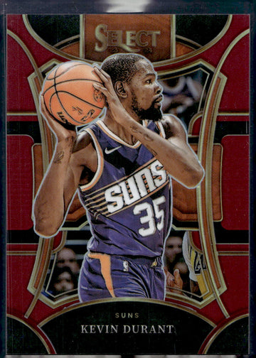 2023-24 Panini Select #399 Kevin Durant Red Prizms /175
