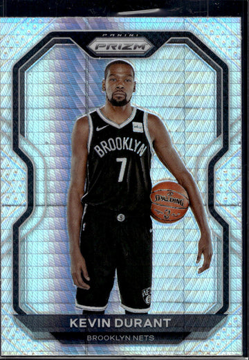 2020-21 Panini Prizm #81 Kevin Durant Hyper Prizms