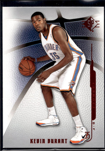 2008-09 SP Authentic #4 Kevin Durant Retail