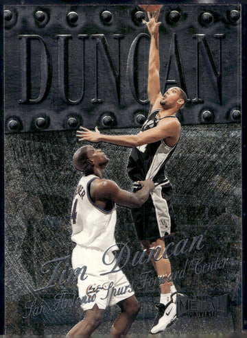 1998-99 Metal Universe #35 Tim Duncan