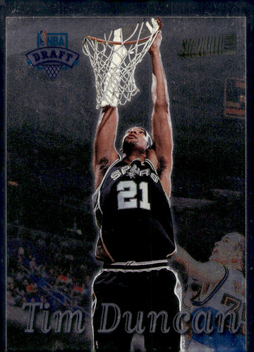 1997-98 Stadium Club #201 Tim Duncan
