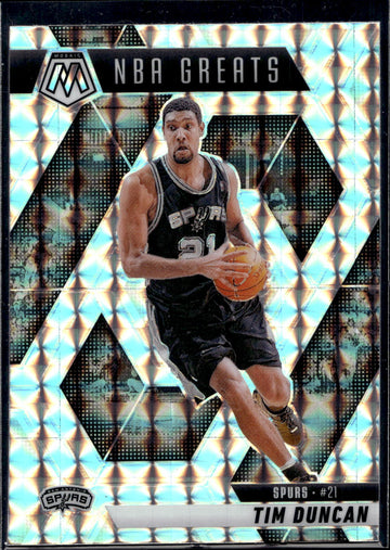 2024-25 Panini Mosaic #291 Tim Duncan Mosaic