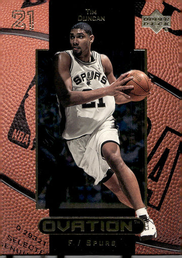 1999-00 Upper Deck Ovation #48 Tim Duncan