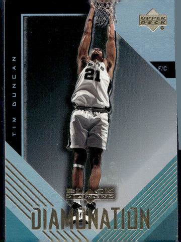 1999-00 Upper Deck Black Diamond #D2 Tim Duncan Diamonation
