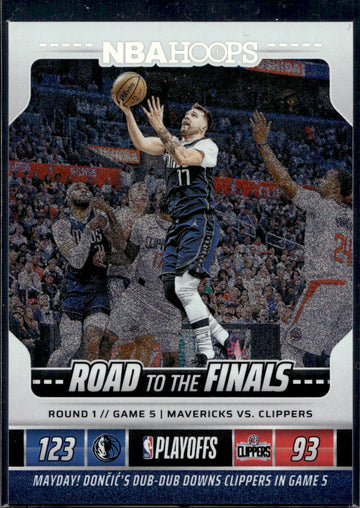 2024-25 Hoops #2 Luka Doncic Road to the Finals First Round Recap