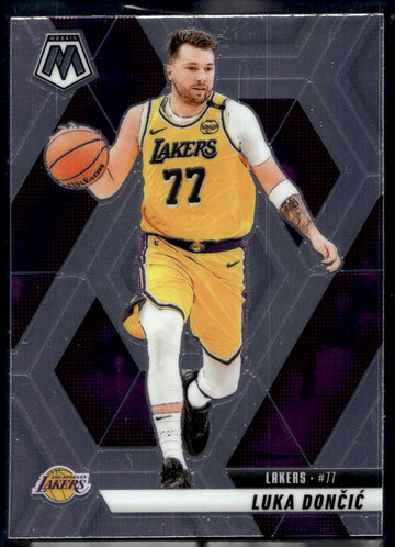 2024-25 Panini Mosaic #100 Luka Doncic Base Mosaic