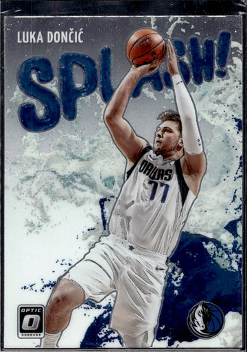 2021-22 Donruss Optic #4 Luka Doncic Splash!