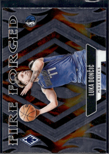 2023-24 Panini Phoenix #24 Luka Doncic Fire Forged