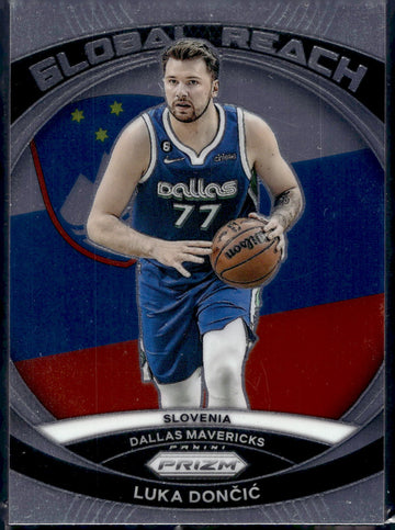 2023-24 Panini Prizm #1 Luka Doncic Global Reach